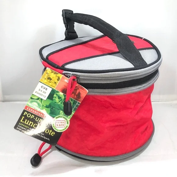 2 Insulated Lunch Totes with Handles - Picture 7 of 8